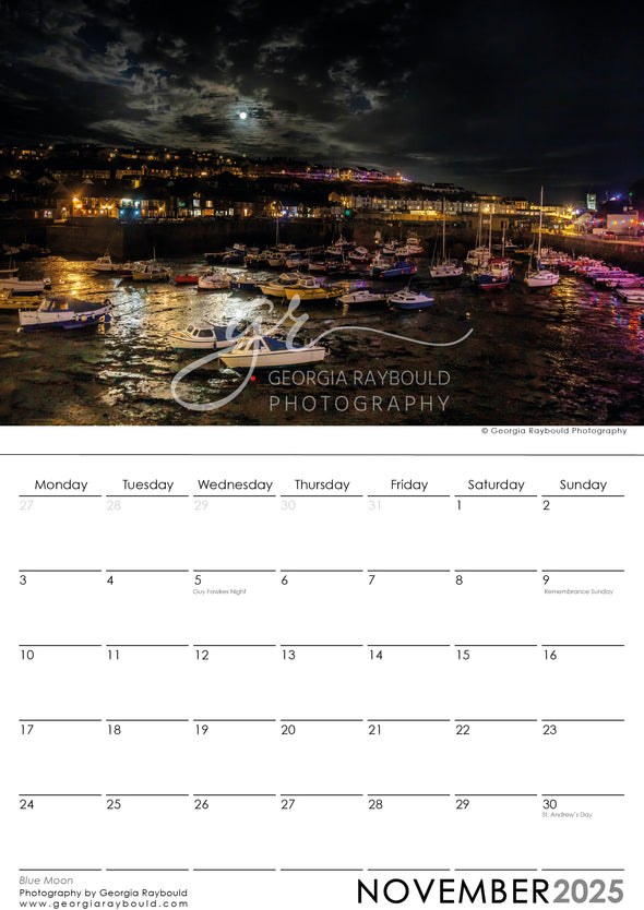 Porthleven 2025 Calendar